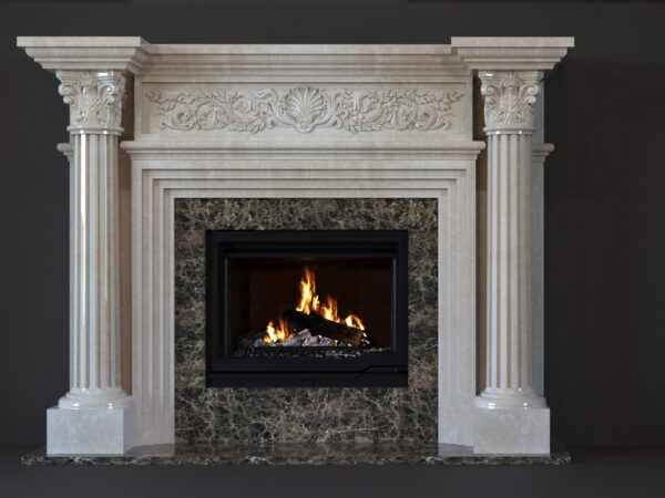 Камін Троян